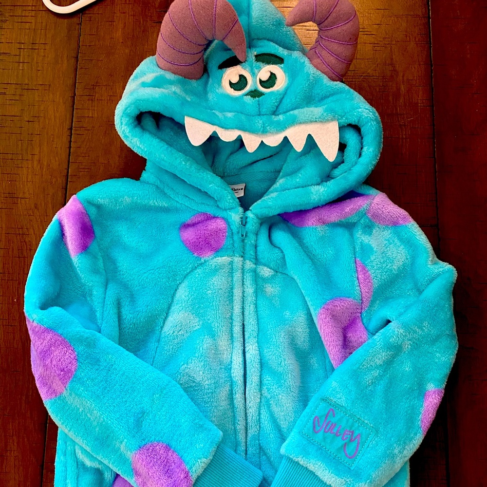 Disney Monsters Inc. Sulley Hoodie Kids size XS